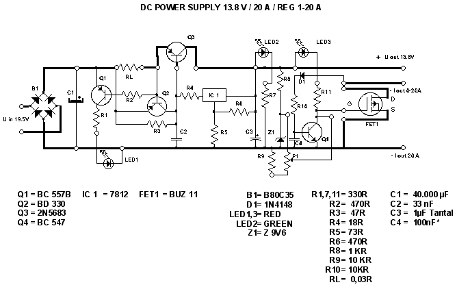 CurrentLimiterRegulatedPowerSupply
